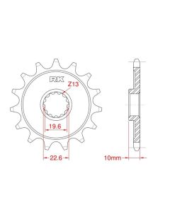 Front sprocket 11 teeth