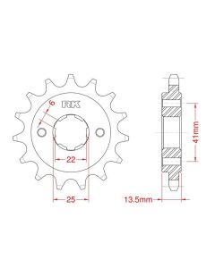 Front sprocket 14 teeth