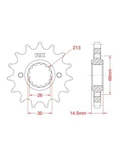 Front sprocket 16 teeth