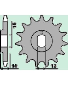 Front sprocket 13 teeth