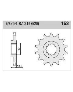 Front sprocket 11 teeth