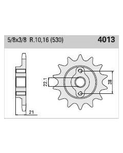 Front sprocket 15 teeth