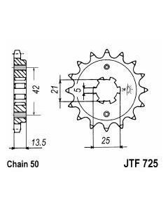 Front sprocket 14 teeth