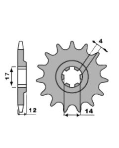 Front sprocket 13 teeth