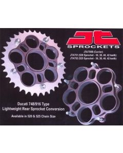 Steel rear sprocket 36 teeth