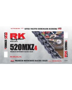 Chaine RK 520 compétition cross 120 M