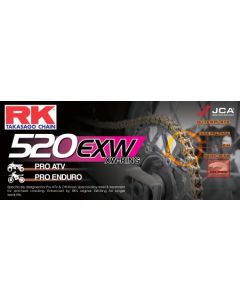 Chaine RK 520 XW'Ring super renforcée 106 maillons