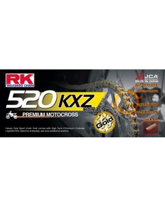 Chaine RK 520 GOLD compétition cross 100 M