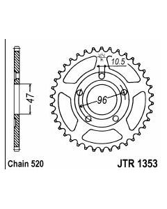 Couronne acier C45 haute résistance 35 dents