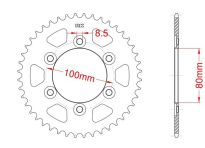 Couronne acier 52 dents