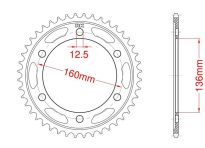 Couronne acier 40 dents